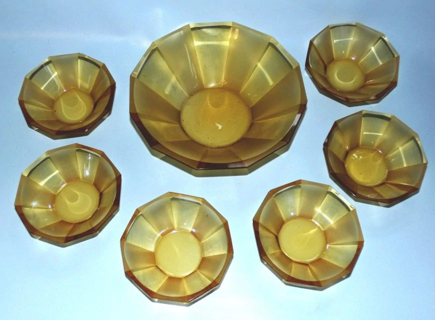 Art deco kompotová souprava