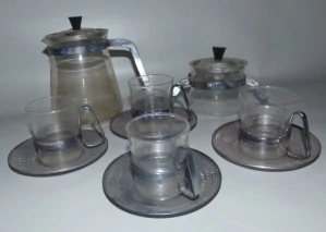 Servis retro varné sklo