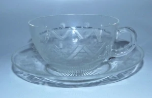 Art deco šálky na čaj
