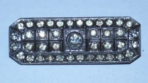 Art deco brož