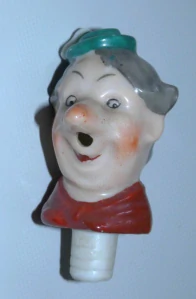 Žertovný porcelánový špunt