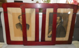 Secesní rámy s tisky 1900