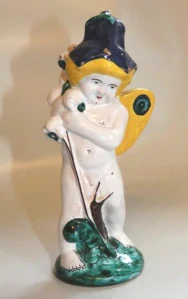 Putti s lučním zvonkem Michael Powolny 1871 - 1954