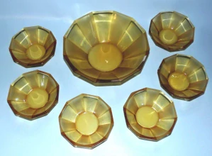 Art deco kompotová souprava