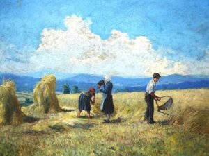 Obraz žně 1920