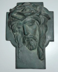 Relief Kristus značeno Bechyně