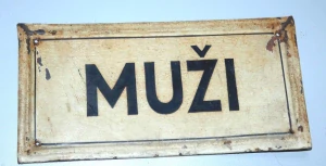 Cedulka Muži