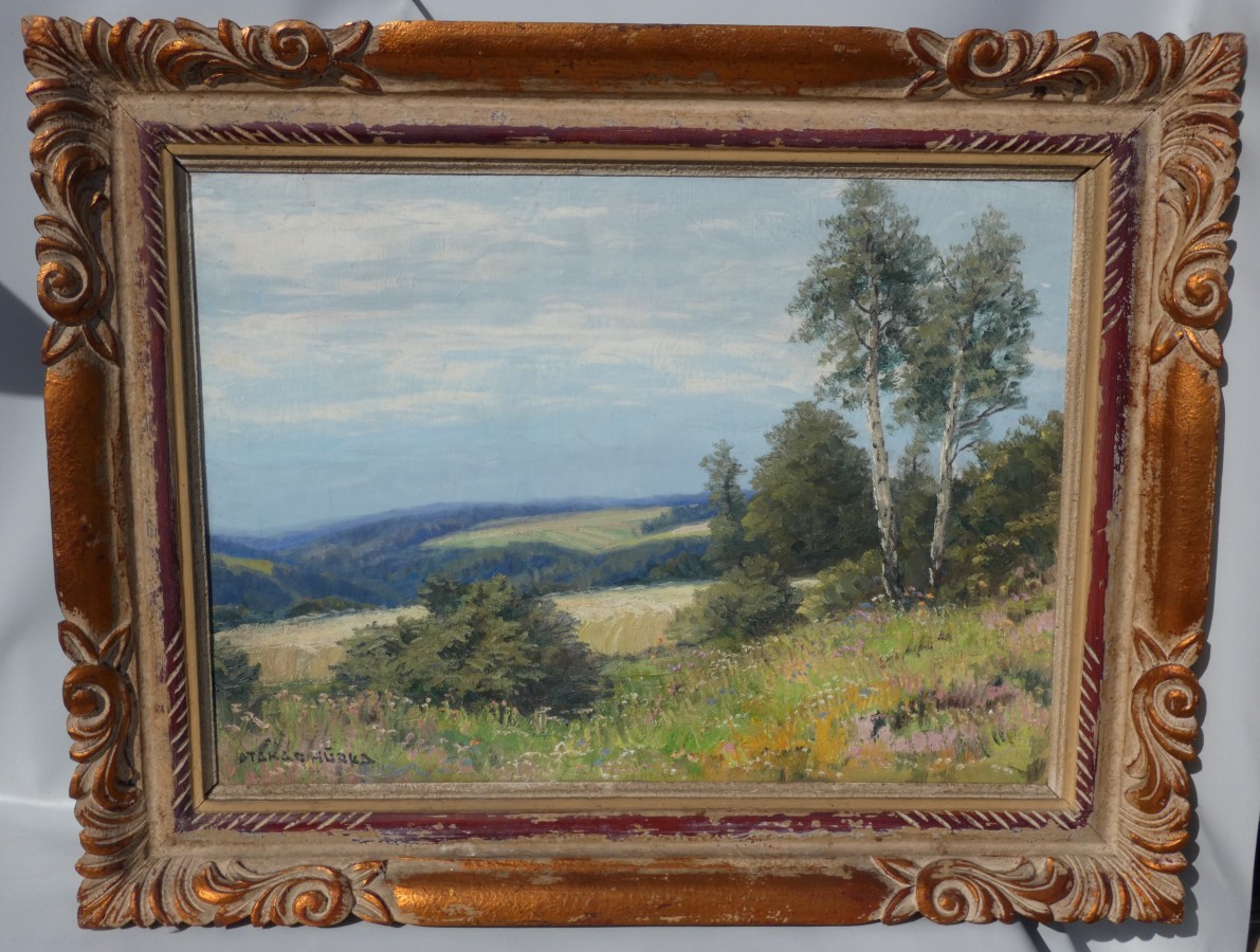 Obraz Krajina signováno Otakar Hůrka (1889 -1966)