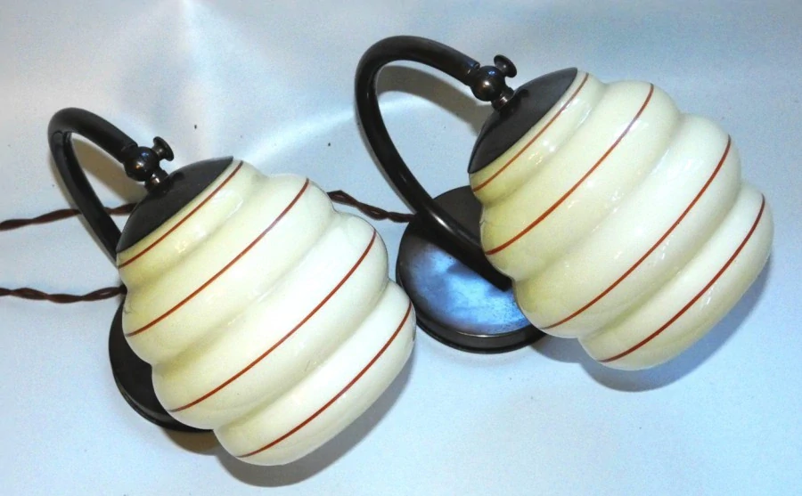 Párové lampy Art deco