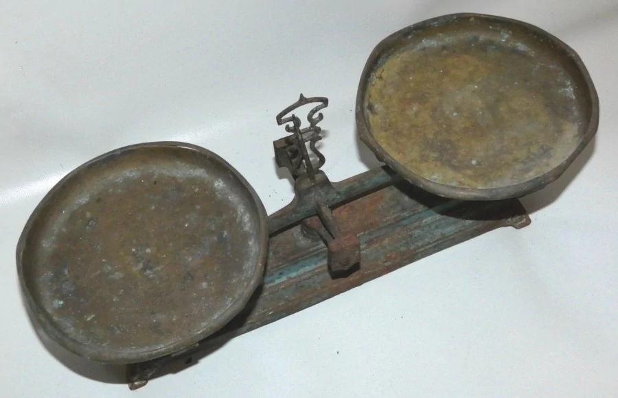 Kuchynská váha 5kg 19.století