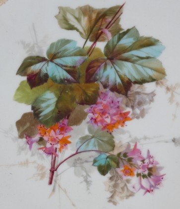 Starý porcelánový tác na dort značeno TK Klášterec n.Ohří