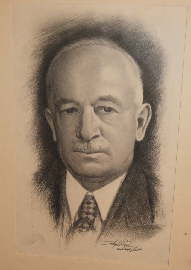 Soubor čtyř grafik T.G.Masryk signováno Josef Vaic