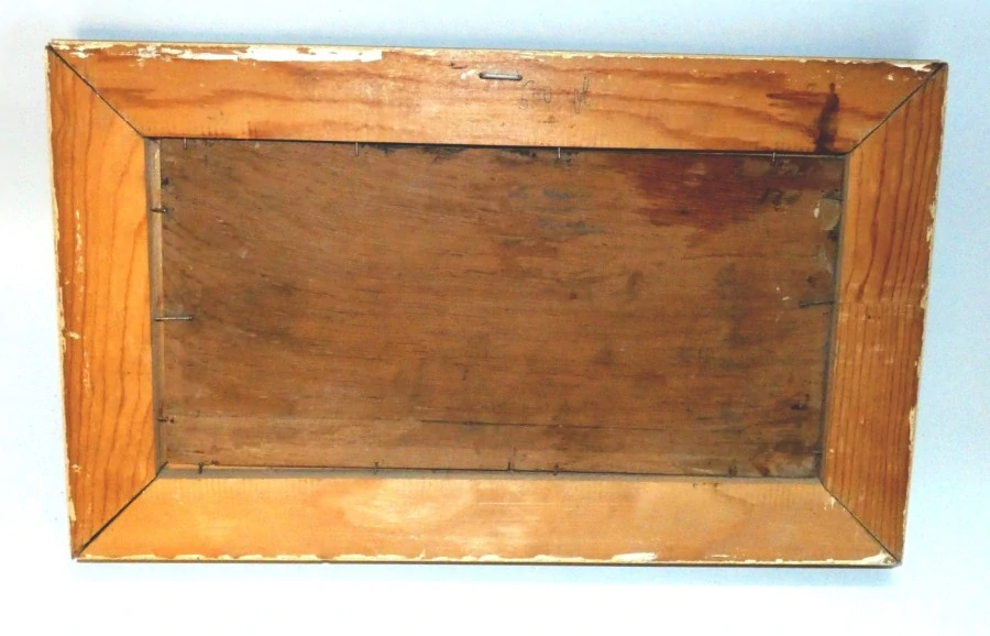 Obraz žně signováno Jaro Beran 1952