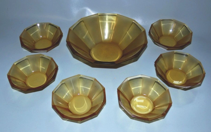 Art deco kompotová souprava