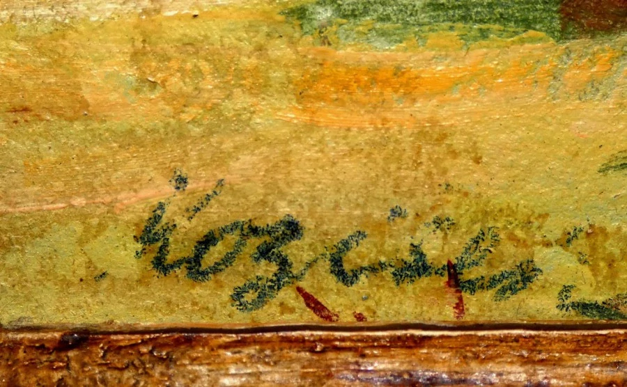 Obraz snopy signovano Kožíšek