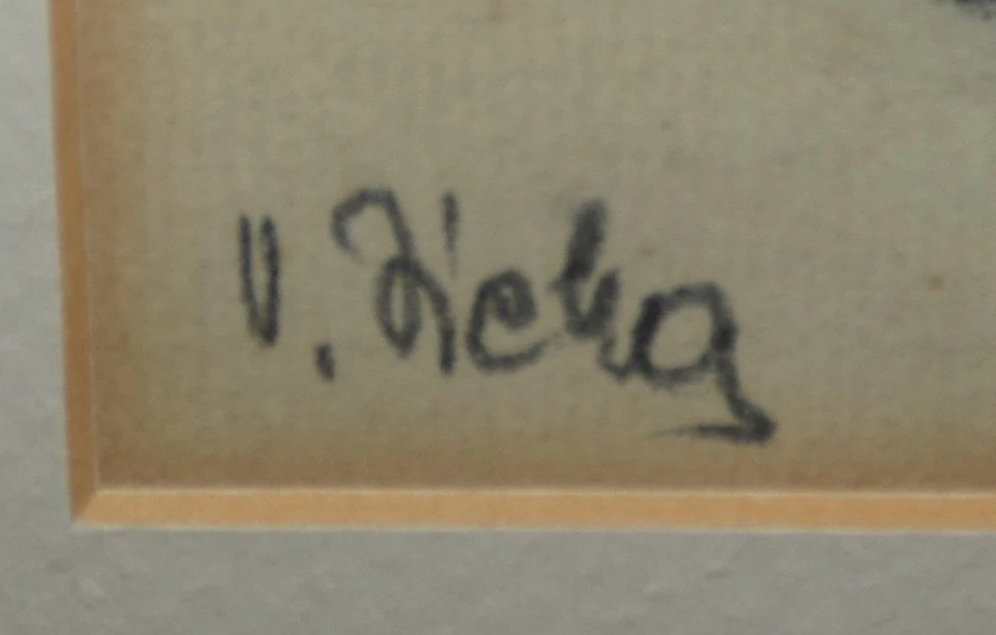 Obraz krajina Václav Jícha 1874 - 1950