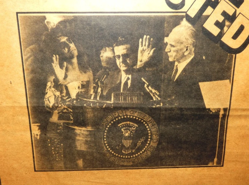 GET ALICE ELECTED 1972 ORIGINÁL PLAKÁT