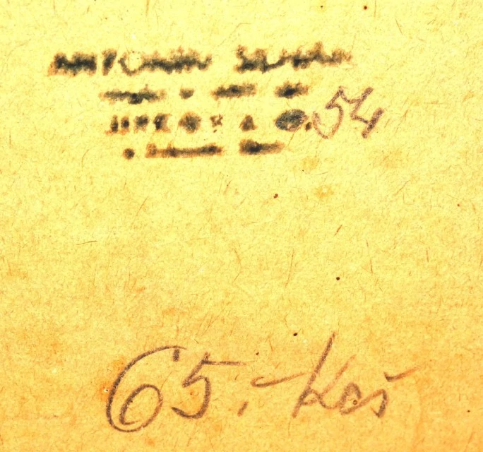 Obrázek podmalba srnky signováno Šilhán