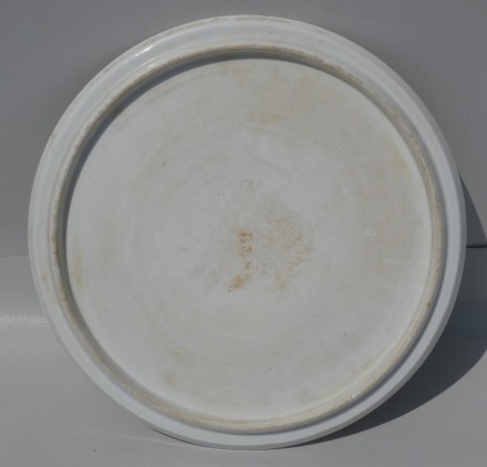 Starý porcelánový tác na dort značeno TK Klášterec n.Ohří