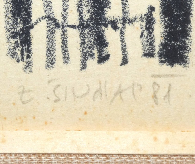 Obraz Brněnská radnice signováno Zdeněk Šindlar