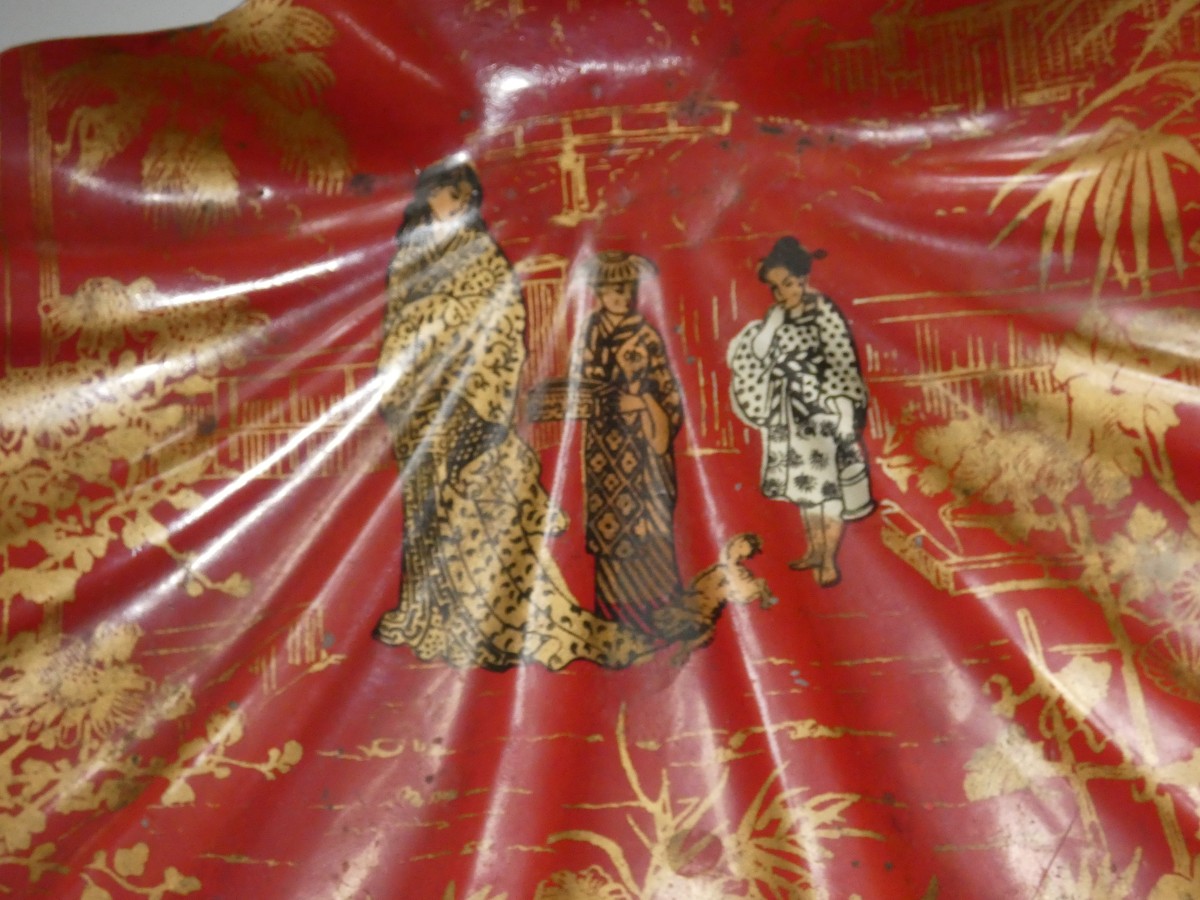 Stolní lopatka a smetáček Asie 1920