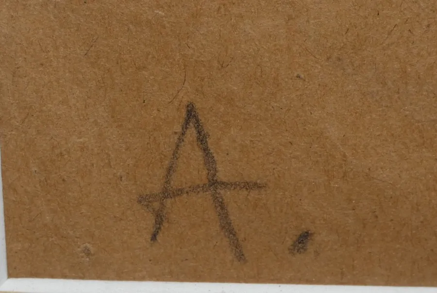 Obraz akt signováno A