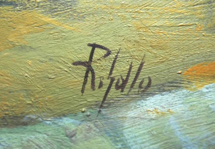 Obraz šeřík signováno Rydlo