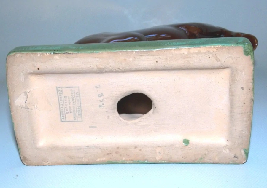 Soška koně značeno Bechyně