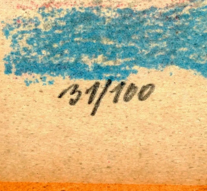 Obraz moderna signováno J.Kaizer