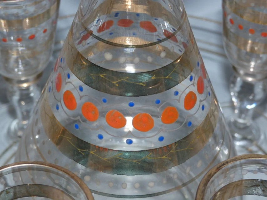 Likérová souprava 19.století