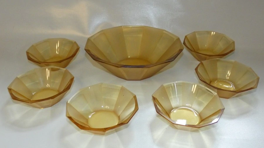 Art deco kompotová souprava