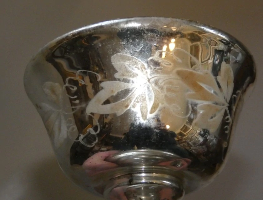 Pohár selské stříbro amalgán