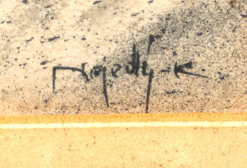 Obraz manželé sig.Nejedlý K.