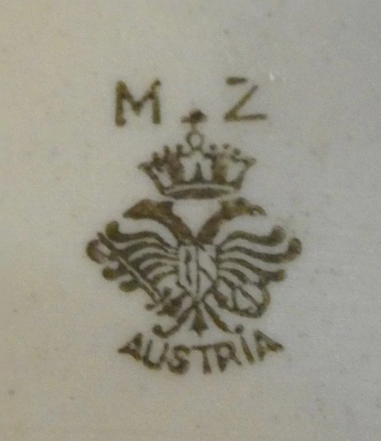 Kávový servis Únos Evropy Stará Role 1890